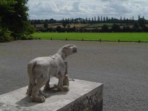 Laois - The lions of Emo Court.